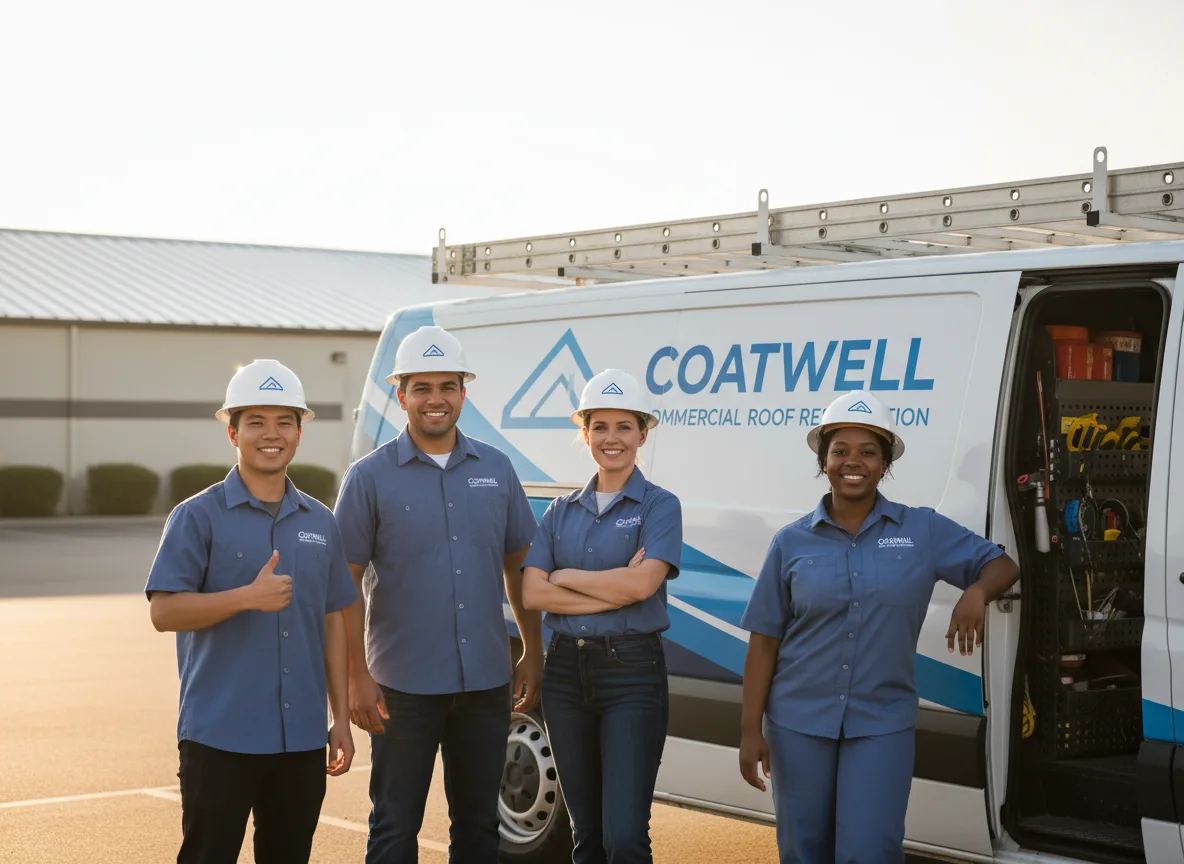 Commercial roof coating company in Brayton, IA